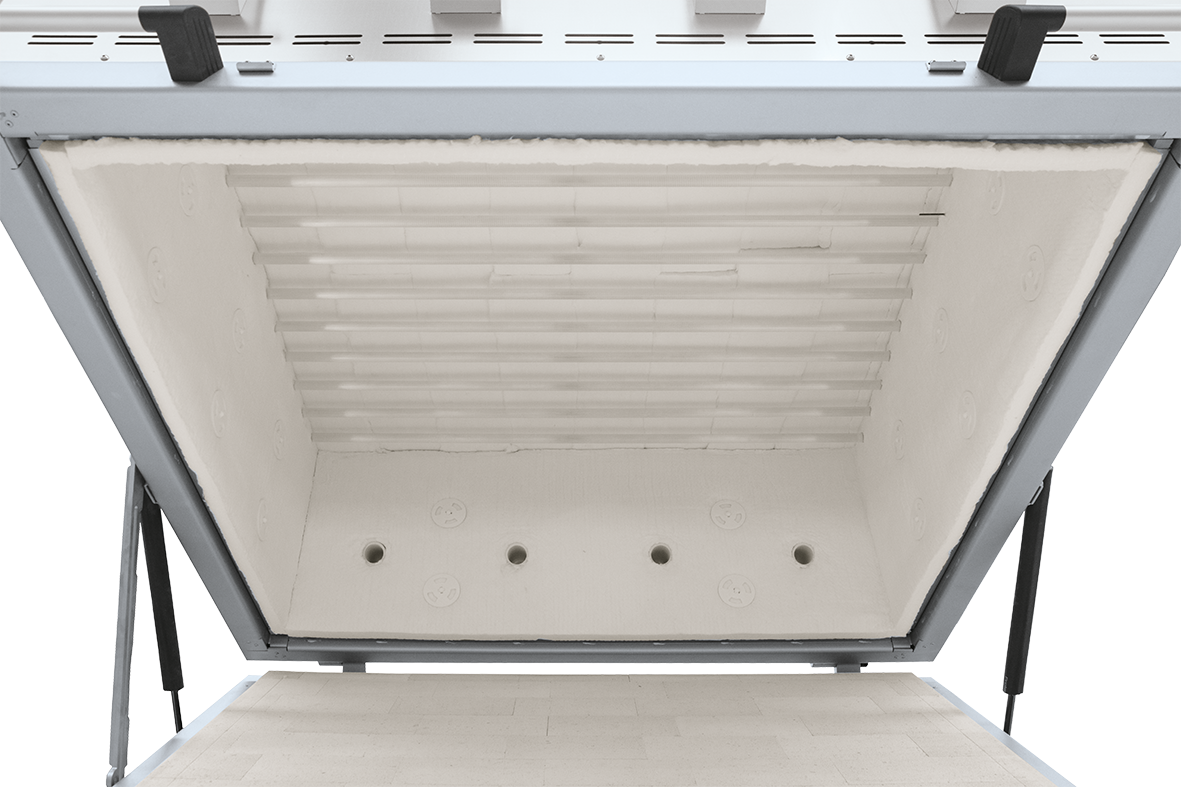 Horno Nabertherm fusing elementos calefactores en techo